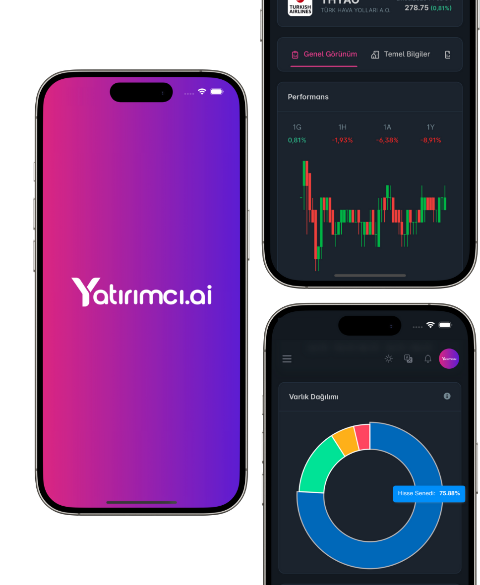 App screens